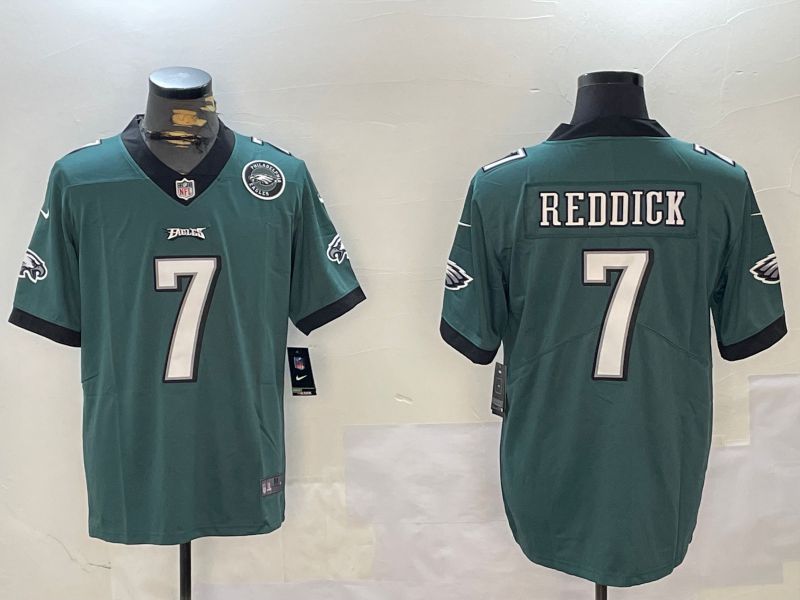 Men Philadelphia Eagles #7 Reddick Green Second generation 2024 Nike Limited NFL Jersey style 2